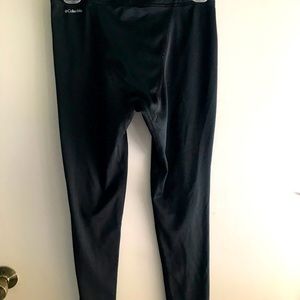 Columbia base layer black mid-weight leggings